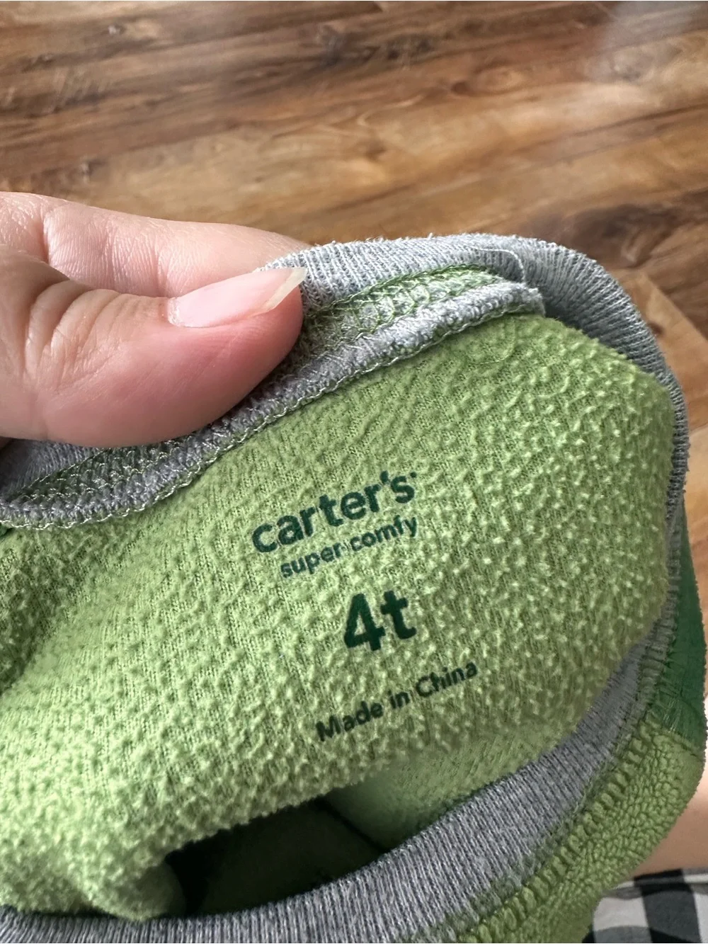 Carters 4t fleece pajama top